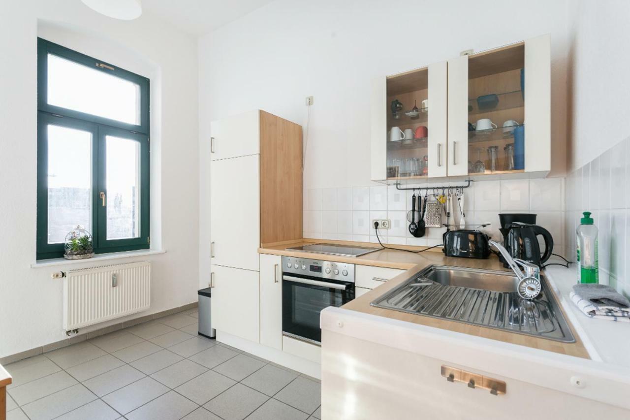 Ruhiges Apartment Am Rande Des Szeneviertels دريسدن المظهر الخارجي الصورة